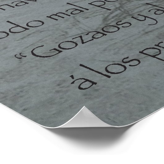 Los Bienaventurados (Version Horizontal) ポスター (角)