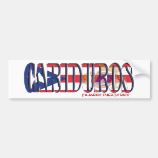 Los Cariduros de Fajardo バンパーステッカー