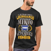 Los catrachos legendarios son de junio 1969 Hondur Tシャツ (正面)