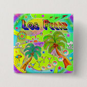 Los Felizマインドフォーカスボタン 缶バッジ (正面)