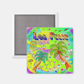 Los Felizマインドフォーカスマグネット マグネット (正面/裏面)