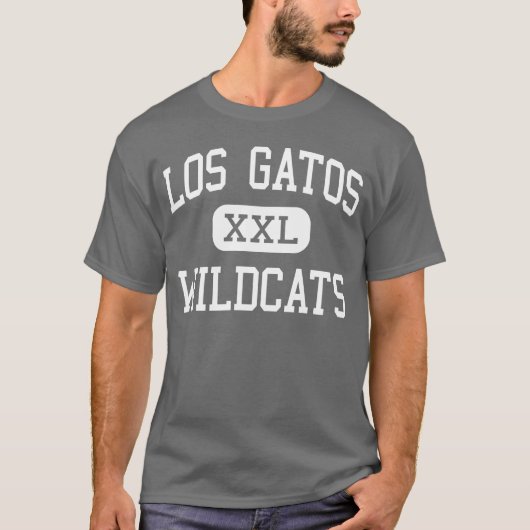 Los Gatos -山猫-高Los Gatosカリフォルニア Tシャツ (正面)