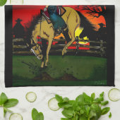 "Los Gauchos"サンドストーンコースター/"カウボーイズ" キッチンタオル (折り畳み)