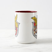 Los Halconesの気違いFCのマグ ツートーンマグカップ (中央)