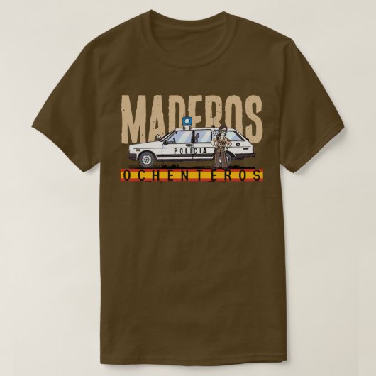 LOS MADEROS Tシャツ (デザイン正面)