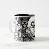 Los Memes ツートーンマグカップ (正面左)