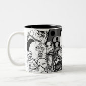 Los Memes ツートーンマグカップ (左)