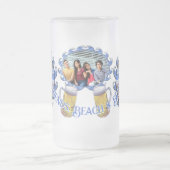 Los Muertos Friends, Beach & Beer 786 フロストグラスビールジョッキ (中央)