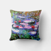 Los Nenufares（水百合）著、Claude Monet著 クッション (裏面)