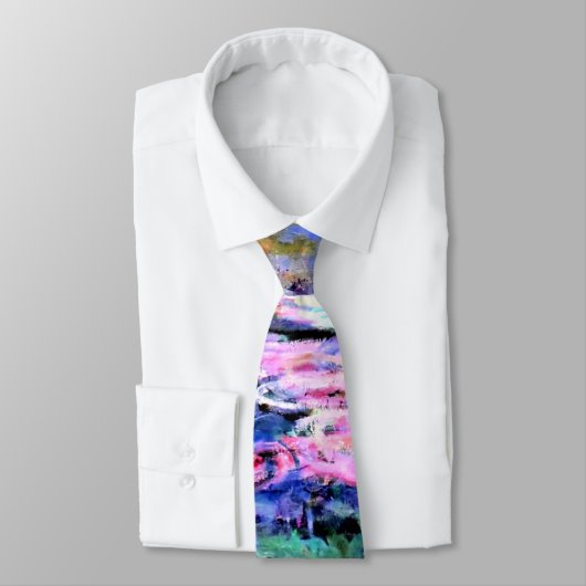 Los Nenufares （睡蓮）by Claude Monet ネクタイ (タイ)