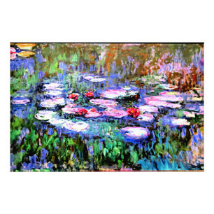 Los Nenufares (睡蓮)by Claude Monet フォトプリント