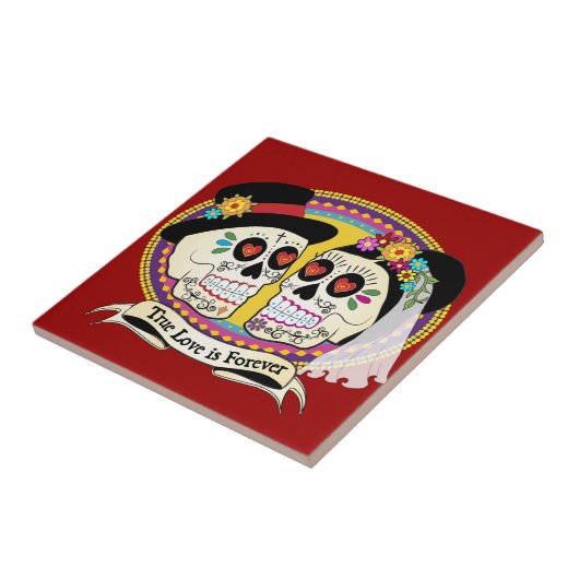 Los Novios （英語）タイル タイル (側面)