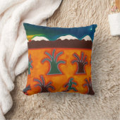 Los Olivos en el Invierno 2010年 クッション (ブランケット)