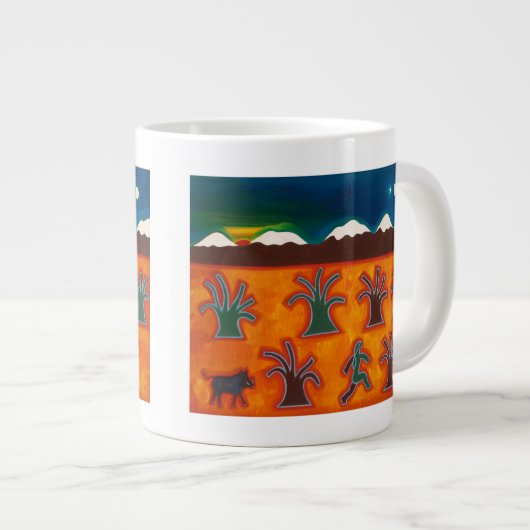 Los Olivos en el Invierno 2010年 ジャンボコーヒーマグカップ (正面右)