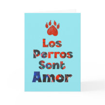 Los Perros Son Amor – Tarjeta de condolencias