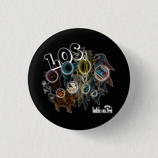 Los Planetas 缶バッジ (正面)