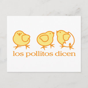 Los Pollitos Dicenによるポストカード ポストカード
