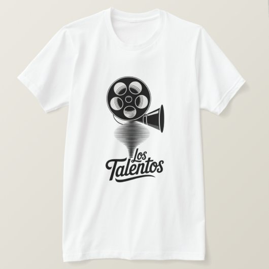 Los Talentos シネマロゴ Tシャツ (デザイン正面)