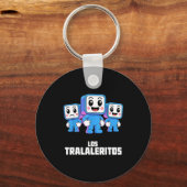 Los Tralaleritos - Funny Italian Brainrot Cringe K キーホルダー (正面)