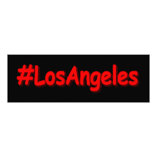 「#LosAngeles」かわいいデザイン。買今 フォトプリント
