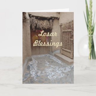 Losarのチベットの新年 シーズンカード