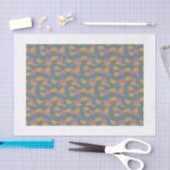 Losengeのカムフラージュのティッシュ 薄葉紙 (クラフト)