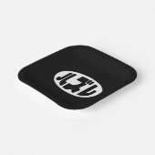 Loser 日本の ハズレ Hazure Nihongoスラング ペーパープレート (傾斜あり)