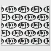 Loser 日本の ハズレ Hazure Nihongoスラング ラッピングペーパー (フラット)