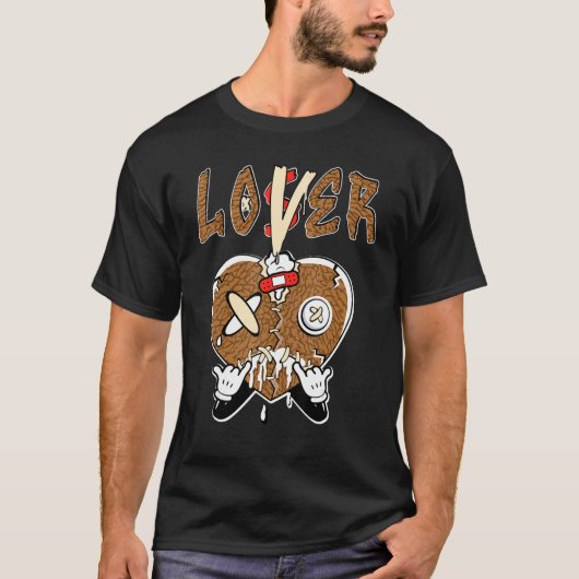 Loser  Heart Dripping Desert Elephant 3s Matching Tシャツ (正面)