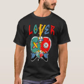 Loser  Heart Dripping Multi 1s Matching Tシャツ (正面)