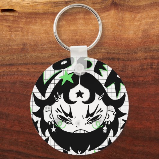 Loser Vibes キーホルダー (正面)