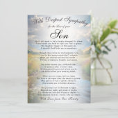 Losing a Son Memorial  カード (スタンド正面)