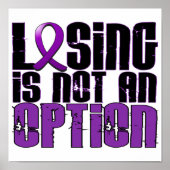 Losing Is Not An Option Fibromyalgia ポスター (正面)