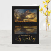 Loss of Dad Sympathy Cracks and Vessels of Light カード (黄色い花)