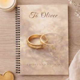 Loss of Husband Customizable Grief Journal ノートブック