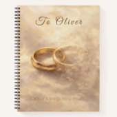 Loss of Husband Customizable Grief Journal ノートブック (正面)