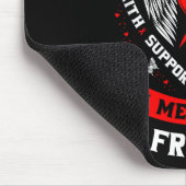 Loss Of Loved One Friend Heart Disease Awareness P マウスパッド (コーナー)