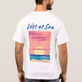 Lost at Sea Don't Bother Me Tシャツ (裏面)