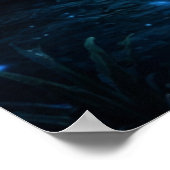 Lost Atlantis – Glowing Underwater City Fantasy Ar ポスター (角)