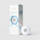Lost Ball Pun Golf Balls - Custom Name Funny ゴルフボール (パッケージング)