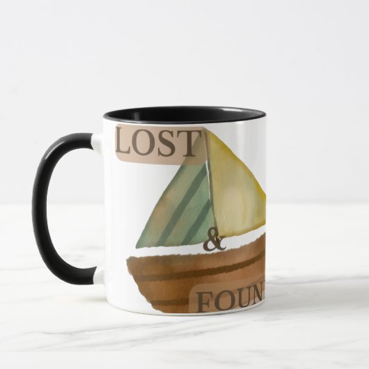 Lost & Found – 自己探求  マグカップ (左)