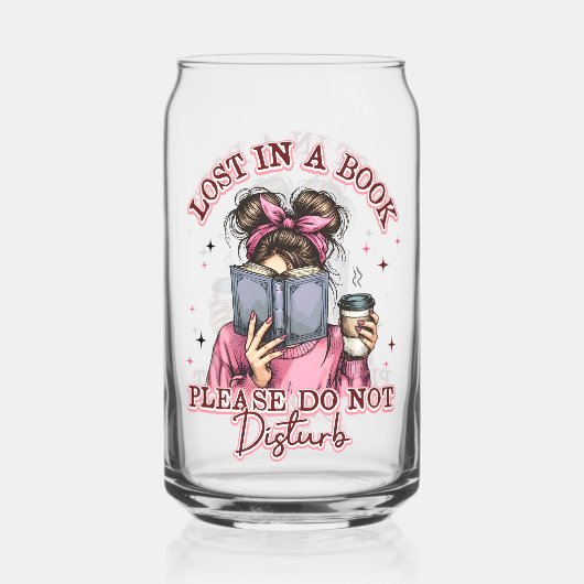 Lost In a Book....  ガラス缶 (正面)