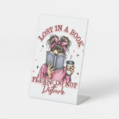 Lost In a Book.... 台座サイン (正面)