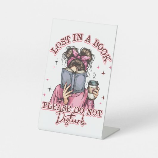 Lost In a Book....  台座サイン (正面)