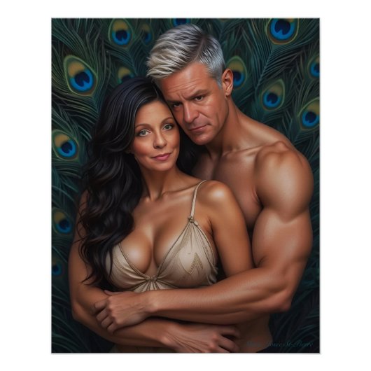 Lost in a Peacock Paradise ポスター (正面)