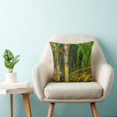 Lost in Areca Palms Throw Pillow クッション (椅子)