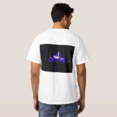 Lost in Flame Rising in Silence Tシャツ (裏面フル)