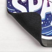 Lost in Space - Vibrant Galaxy Sticker マウスパッド (コーナー)