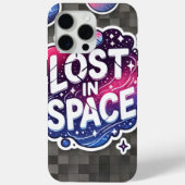 Lost in Space - Vibrant Galaxy Sticker Case-Mate iPhoneケース (裏面)