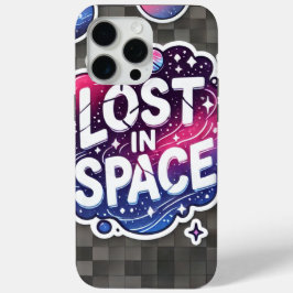 Lost in Space - Vibrant Galaxy Sticker iPhone 15 Pro Maxケース